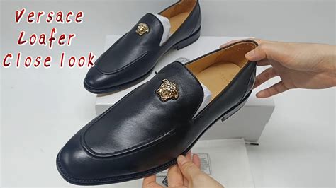 medusa apron toe loafer men